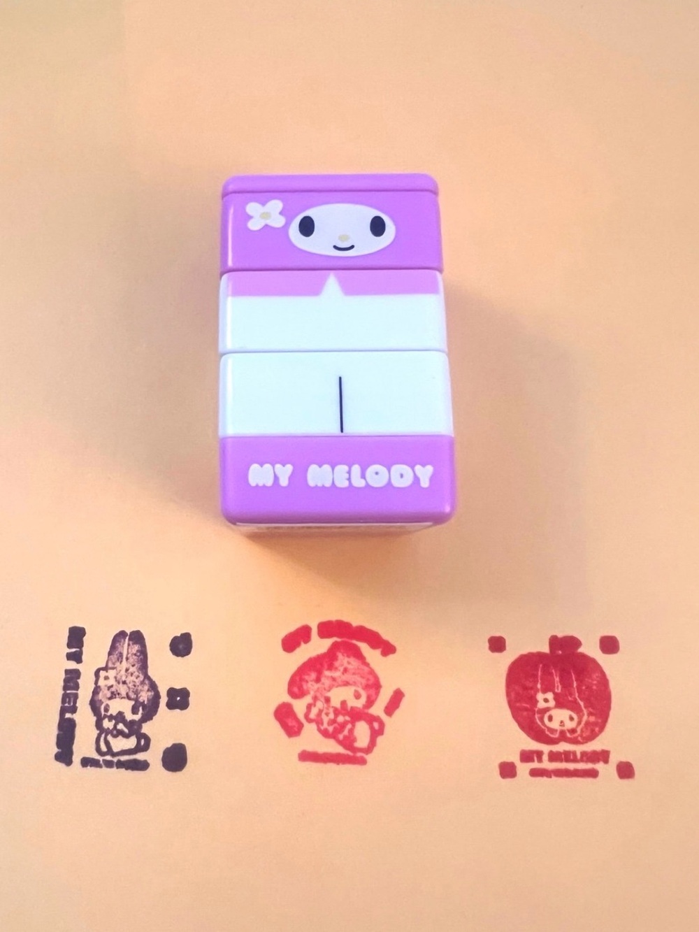 6 Rare Vintage Sanrio Mini Stackable Character Figures Stamp. - Picture 4 of 10